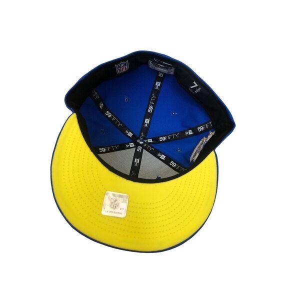 New Era Los Angeles Rams 59FIFTY Fitted Cap Hat Size 7 5/8 (NEW) - Picture 5 of 5